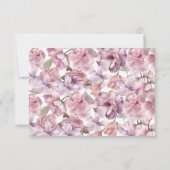 フローラブライダルシャワーありがとう サンキューカード (裏面)