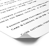 フローラブライダルシャワーの日程🌸プラン ポスター (角)