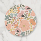 フローラブライダルシャワーま結婚たは フェイバータグ (裏面)