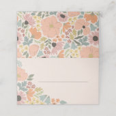 フローラブライダルシャワーま結婚たは プレイスカード (外部開封)