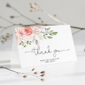 フローラブライダルシャワーを折り感謝していたり カード