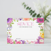 フローラブライダルシャワーアドバイス 招待状 (スタンド正面)