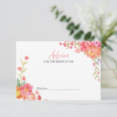 フローラブライダルシャワーアドバイス 招待状 (スタンド正面)