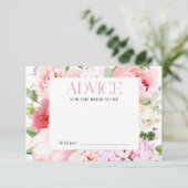 フローラブライダルシャワーアドバイス 招待状 (スタンド正面)