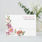 フローラブライダルシャワーアドバイス 招待状 (スタンド正面)