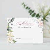 フローラブライダルシャワーアドバイス 招待状 (スタンド正面)