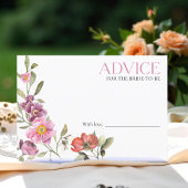 フローラブライダルシャワーアドバイス 招待状