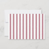 フローラブライダルシャワーアドバイス 招待状 (裏面)