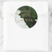 フローラブライダルシャワークラシックシール ラウンドシール (バッグ)
