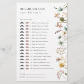 フローラブライダルシャワーゲーム (正面)