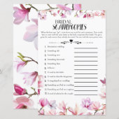 フローラブライダルシャワースキャッタゴリズゲーム (正面/裏面)