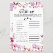 フローラブライダルシャワースキャッタゴリズゲーム (正面/裏面)