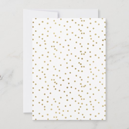 フローラブライダルシャワーティーパーティの招待状 招待状 (裏面)