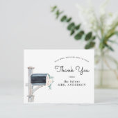 フローラブライダルシャワーバイメールありがとうはがき ポストカード (スタンド正面)