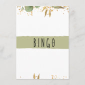 フローラブライダルシャワービンゴゲーム エンクロージャーカード (裏面)