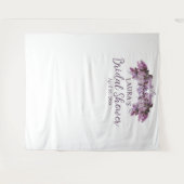 フローラブライダルシャワーフォトブース背景 タペストリー (正面(横))