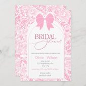 フローラブライダルシャワーブライダルシャワー招待状 招待状 (正面/裏面)