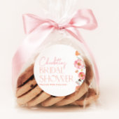 フローラブライダルシャワーワイルドフラワーポピーの恩恵 ラウンドシール