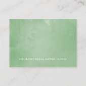 フローラブライダルシャワーワインテイスティングゲーム エンクロージャーカード (裏面)