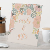 フローラブライダルシャワー台座標識 台座サイン (インサイチュ)