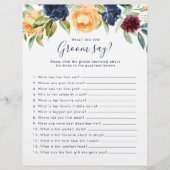 フローラブライダルシャワー新郎の発言 (正面)