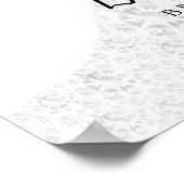 フローラブライダルシャワー歓迎 ポスター (角)