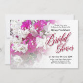 フローラブライダルシャワー結婚式招待状 招待状 (正面)