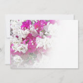 フローラブライダルシャワー結婚式招待状 招待状 (裏面)