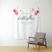 フローラブライダルシャワー背景 タペストリー (インサイチュ)