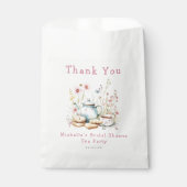 フローラブライダルシャワー茶パーティー フェイバーバッグ (正面)