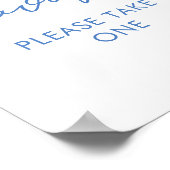 フローラブライダルシャワー親善署名 ポスター (角)