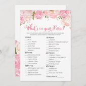 フローラブライダルシャワー財布の中身 (正面/裏面)