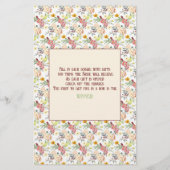 フローラブライダルシャワー チラシ (裏面)