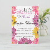 フローラブライダルシャワー 招待状 (スタンド正面)