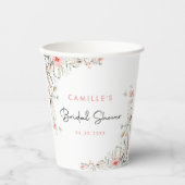 フローラブライダルシャワー 紙コップ (正面)