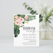 フローラブライダルティーパーティーブライダルシャワー招待 (スタンド正面)