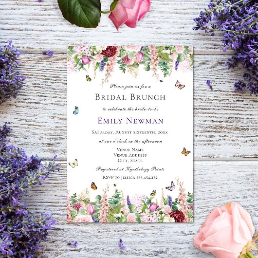 フローラブライダルブランチ 招待状