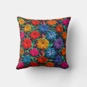 フローラブライトカラフル春装飾用クッション クッション (裏面)