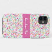 フローラブライトパターン Case-Mate iPhoneケース (裏面(横))