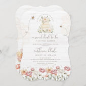 フローラブライドトゥビーブライダルシャワー招待状 招待状 (正面/裏面)