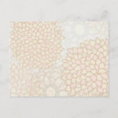 フローラブライドメイド招待状 インビテーションポストカード (裏面)