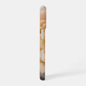 フローラブラックベリー大胆なケースとロマンチックバラ iPhone 16ケース (右側面)