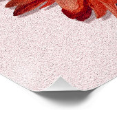 フローラブラック美しいポスター ポスター (コーナー)