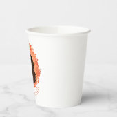 フローラブラック&賛美  紙コップ (左)