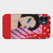 フローラブランチと鳥のiPhone 5ケース Case-Mate iPhoneケース (裏面(横))