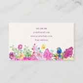 フローラブランチ写真 名刺 (裏面)