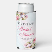 フローラブランチ&バブリーブライダルシャワー スリム缶クーラー (Seltzer正面)