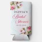 フローラブランチ&バブリーブライダルシャワー スリム缶クーラー (裏面)