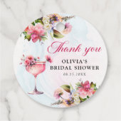 フローラブランチ&バブリーブライダルシャワー フェイバータグ (裏面)