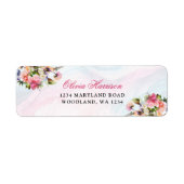 フローラブランチ&バブリーブライダルシャワー ラベル (正面)